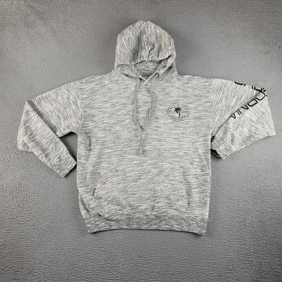 San Diego Hoodie Womens Medium Gray Marled California Outdoor‎ Adventure Sweater - Picture 1 of 10